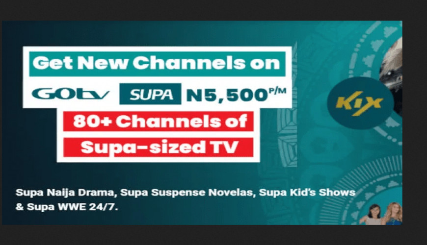 GOtv Supa Bouquet Is Available On Gift Bills
